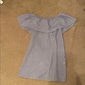 off the shoulder dress